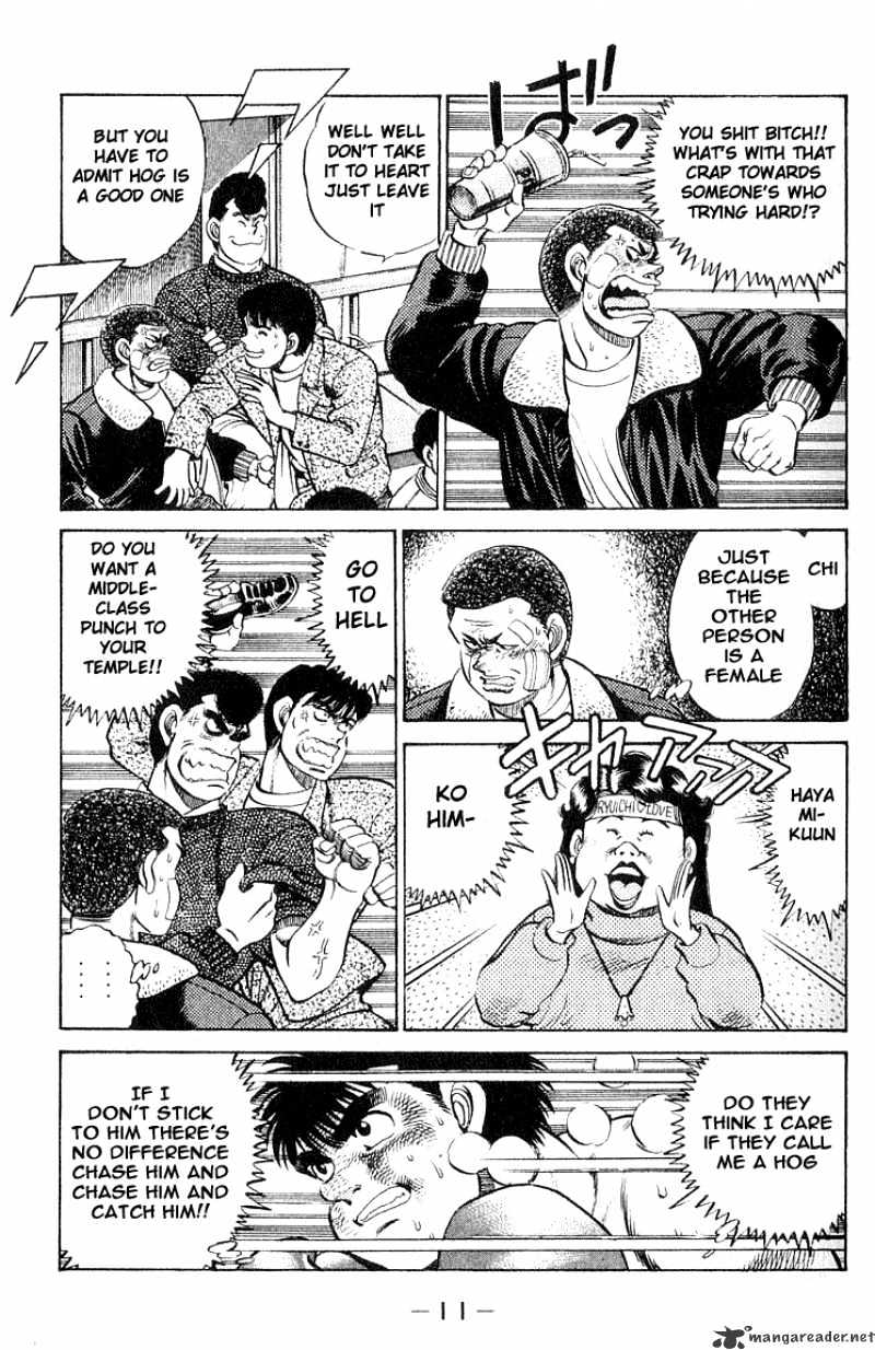 Hajime no Ippo: Fighting Spirit, Chapter 61 image 11